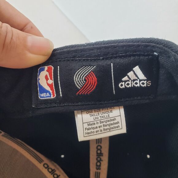 Portland Trailblazer Snapback Wide Brim Underbill Spellout 3D Logo Adidas - Picture 11 of 12